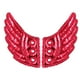 thumbnail image 2 of Zapatillas deportivas con láminas para niñas, zapatos de ángel rojo, 2 of 6