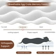 thumbnail image 6 of Spaco Orthopedic Dog Bed with Memory Foam Support for Large Dogs-Gray, 6 of 7