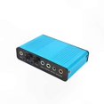 thumbnail image 1 of External USB Sound Card with 5.1/7.1 Surround o for PC, Laptop, Desktop, Tablet, and Optical Devices, 1 of 5