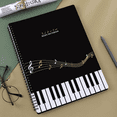 thumbnail image 1 of Dossier de Documents en Plastique Transparent A4 avec Pages de Séparation pour Feuilles de Musique, Clip de Dessin Étudiant, Rangement, 1 of 4