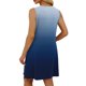 thumbnail image 5 of Vestido Corto para Mujeres Verano sin Mangas Cuello en V, Impresión de Moda con Bolsillos, Poliéster de Algodón Casual, 5 of 9