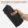 thumbnail image 6 of Unique Bargains Snowflake Oxford Style Pencil Pouch with Large Capacity Black, 6 of 6