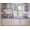 Ivory, variant on 2 Piece Set Blackout Kitchen Curtain Window Lined Tier Pair Darkening Panels D24