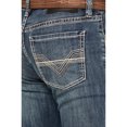 thumbnail image 4 of Rock & Roll Two Tone Stitch Revolver - Mens Jeans  - Bm1Rd04259, 4 of 4