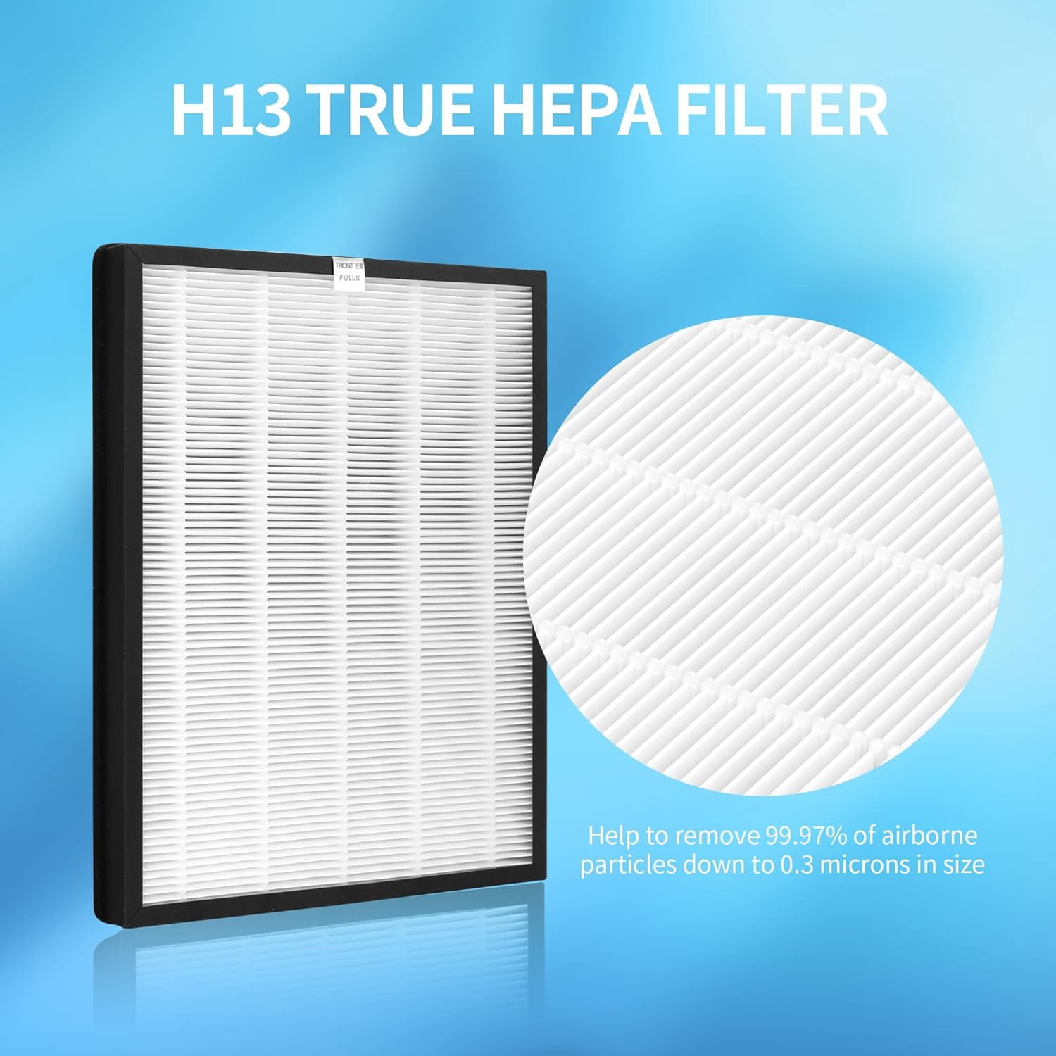 4 Sets True HEPA Filters for Alexapure Breeze -B102 and 3049 Cleaner Purifier