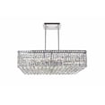 thumbnail image 2 of CWI Lighting Colosseum 10 Light Down Transitional Metal Chandelier in Chrome, 2 of 6