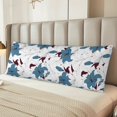 thumbnail image 4 of KLL Ultra Soft Microfiber Body Pillow Cover/Pillowcases 20"x54" with Hidden Zipper Closure-Lilies Flowers, 4 of 5