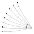 thumbnail image 2 of KAKOWELY Lanière de Poignet 8 Pcs Lanières Anti-Perte pour Stylet à Écran Tactile Lanière Élastique pour Crayon Ressort Rétractable Sangles de Serrage Lanière de Poignet, 2 of 4