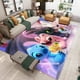 thumbnail image 3 of Lindo Lilo y Stitch Alfombra de Juegos para bebés Alfombra Antideslizante para Gatear para bebés Alfombra de Mickey para Dormitorio para niños, niñas y Adultos, 50 x 80 cm, Práctico BLANCO, 3 of 5