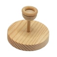 thumbnail image 3 of Soporte de exhibición de bolas de cristal de madera multiusos para geodas 7 cm de alto., 3 of 9