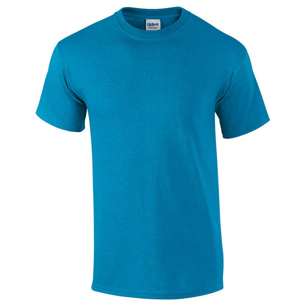 Gildan - G5000 Heavy Cotton Adult T-Shirt -Tropical Blue-Medium ...