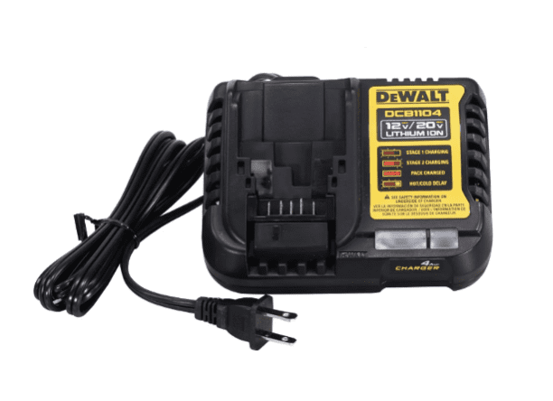 DEWALT 20V MAX 5.0Ah Lithium-Ion Battery and Charger Kit (DCB205-2C) – Includes Two 5Ah Batteries and DCB1104 Charger