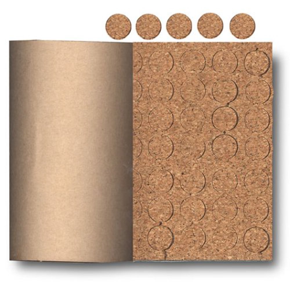 National Artcraft Cork Pads With Adhesive Back Keeps Objects From