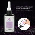 thumbnail image 4 of Gel Uv Colle Uv Colle Séchage Rapide Colle DIY Transparent Uv Séchage Rapide Colle Durcissement Résine Gel 50g, 4 of 8