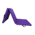 thumbnail image 2 of Colchoneta de ejercicio plegable de tres pliegues, colchoneta de gimnasio, cojín de protección para el suelo, almohadilla de , colchoneta de Púrpura, 2 of 8