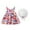 Pink1, variant on Fengyings Toddler Kids Girls Summer Cotton Dress Sleeveless Casual Summer Sundress Princess Dress Flower Printed Jumper Skirt with Hat
