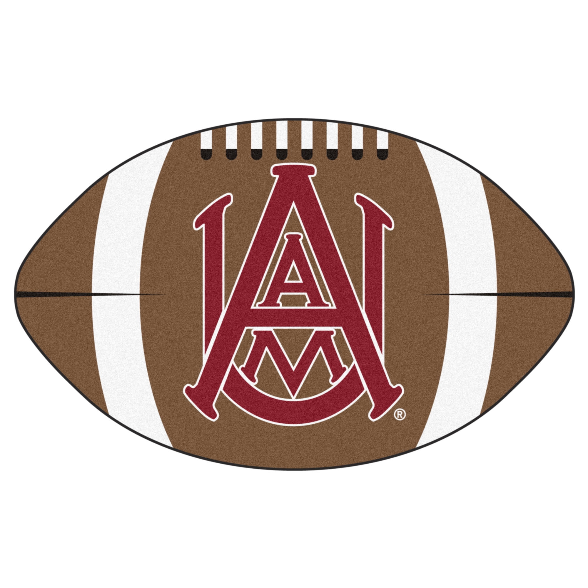 Alabama A&M Football Rug 20.5"x32.5"