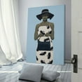 thumbnail image 3 of Amy Sherald-listen, You A Wonder. You A City of A Woman. You Got A Geography of Your Own Artworks Canvas Poster Room Aesthetic Wall Art Prints Home Modern Decor Gifts 24x36inch(60x90cm), 3 of 6