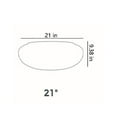 thumbnail image 4 of The HC Companies Cache-Tuyau d'Extérieur en Plastique de 21 Pouces pour Rangement, Terre Cuite, 4 of 4
