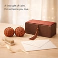 thumbnail image 3 of Natural Chinese Walnuts Fidget, Wenwan Walnut, Chinese Style Hand Exercise Balls, for Meditation, Relaxation, Hand Massage, Gift for Adults Seniors (4PCS), 3 of 7