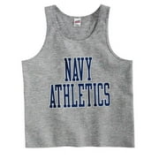 Soffe D0007646002SML Navy Athletics Short, Oxford - Small