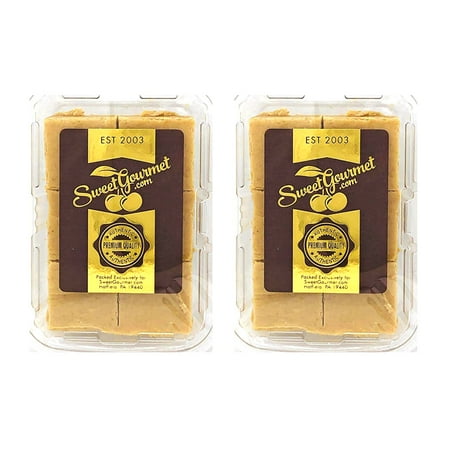 SweetGourmet Premium No Sugar Peanut Butter Fudge | Diabetic Safe, Sucralose | Low Net Carbs | Pack of 2 Boxes | (Best Peanut Butter Fudge)