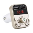 thumbnail image 1 of Universal B3 Transmisor FM inalámbrico Soporte Tarjeta TF Llamada manos libres Bluetooth Coche Reproductor de MP3 Dual USB Teléfono celular Cargador automático sidaley DZ4679-01B, 1 of 2