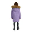 thumbnail image 3 of WenVen Girl's Puffer Jacket Padded Puffer Jacket Windproof Winter Coats Purple 8Y, 3 of 8