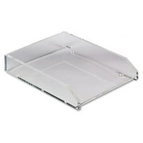 Single Letter Tray Acrylic Clear