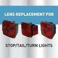 thumbnail image 5 of Hopkins Towing Solutions Combination Stop Tail Turn Replacement Lens, Red, B983, 5 of 8
