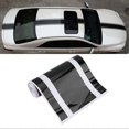 thumbnail image 2 of Autocollant pour capot de voiture, autocollant décoratif pour carrosserie, moteur, capot, rayures (noir), 2 of 4