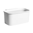 thumbnail image 2 of Cubo de basura colgante para debajo del fregadero, herramientas de limpieza del hogar, contenedor de basura, Mini cubo de basura de cocina para puerta Gris Macarena Basura, 2 of 8