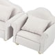 thumbnail image 3 of 3Pcs 1:12 Mini Doll House Plaid Sofa Cushion Set Accessory Room Furniture ToyWhite, 3 of 4