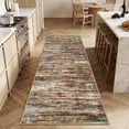 thumbnail image 4 of 2'x6' Abstract Kitchen Runner Rug,Non-Slip Entryway Runner Laundry Rug,Soft Indoor Machine Washable Hallway Runner Rugs Throw Carpet for Living Room Bedroom Dining Room Hallway Kitchen, 4 of 6