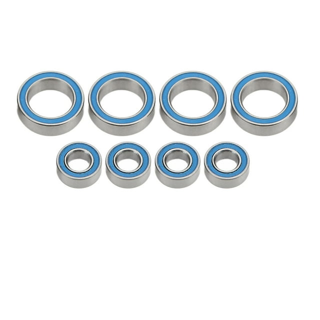 8Pcs RC Wheel Hub Bearings Sealed Stainless Stee Bearing for Traxxas 1/16 Remote Contorl Vehicle