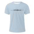 thumbnail image 4 of Playeras De Algodón Para Hombre Camiseta De Manga Corta Con Cuello Redondo Estampada Para Niños Y Niñas 40, 4 of 4