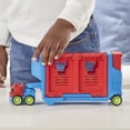 thumbnail image 6 of Transformers Rescue Bots Academy Flip Racers Optimus Prime Trailer, 6 of 13