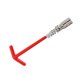 thumbnail image 1 of unbranded Llave Para Bujías Roja Con Mango T Y Flexible Para Acceso En Espacios Reducidos, 1 of 8