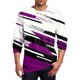 thumbnail image 1 of Blusas y camisas de manga larga y cuello redondo para hombre, estilo casual, estampado, cuello redondo, manga corta, poliéster, 1 of 4