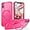 252-Hot Pink, variant on for iPhone Xs Case , iPhone X Case with Ring [Compatible with Magsafe], Full Body Protective Cover Slim Shockproof Kickstand Phone Case for Apple iPhone X/XS 5.8", Black