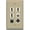 Ivory, variant on RiteAV - 3 HDMI 1 Port Coax Cable TV- F-Type Shielded Cat6 Ethernet Toslink Wall Plate - White
