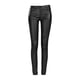 thumbnail image 1 of Leggings ajustados de cintura alta informales con revestimiento de PU de cuero sintético mate fino de otoño para mujer, 1 of 6