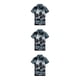 thumbnail image 3 of Qarigey Camisa de manga corta a la moda de secado rápido, interruptor suelto, vacaciones, Palma, ropa de playa individual, tamaño extragrande Type1 NO1, 3 of 6