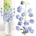 thumbnail image 2 of Clearance Under $5 Artificial Bellflower Artificial Bluebell Spray Plastic For Living Room Vase Filler Wedding Arch Arrangement Pink (1Pc), 2 of 9