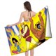 thumbnail image 4 of Thundarr el Bárbaro Toalla de playa de secado rápido con diseño temático, regalo para mujeres y niñas, ideal para cumpleaños, fans, amantes de la música, uso en la playa o al aire libre, 78 × 150 cm, 4 of 6