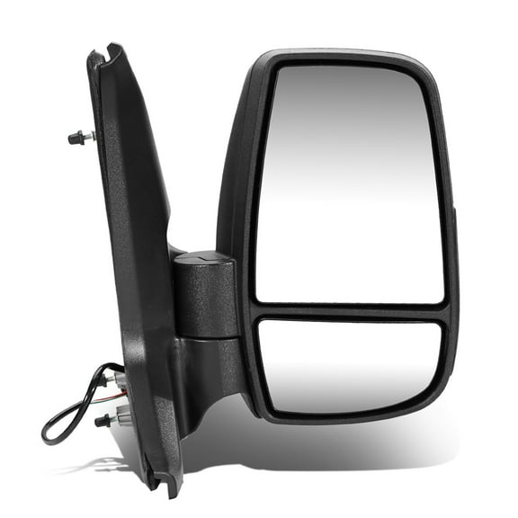 DNA Motoring Powered Adjustment Right Side View Mirror for 2015-2017 Ford Transit, Passenger