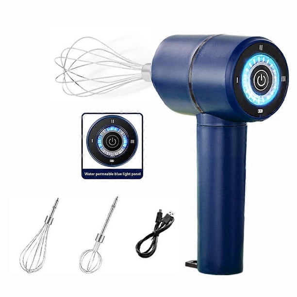 Cordless Electric Hand Mixer Continuously Variable Electric Handheld Mixer