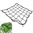 thumbnail image 3 of Grow Tent PE Netting, Elastic Trellis Netting With 4 Hooks 90x90CM, 3 of 8