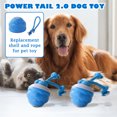 thumbnail image 2 of Electronic Dog Toys Automatic Jumping Ball for Small Medium Large Dogs，USB Rechargeable Interactive Rolling Toys with Squeaker for Puppies，Boredom Relief and Self Play Exercise，B, 2 of 5