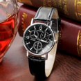 thumbnail image 2 of Six Pin Watches Digital Watch Thin Quartz Men's Watch Digital Watch for Boys Blue Glass Ae w Belt Watch Wrist Watch for Elderly Men Durable Watches Zapping Alarm Watch, 2 of 3